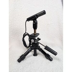 Audio-Technica PRO 24 Stereo Condenser Microphone with Slik Mini-Pro II Tripod
